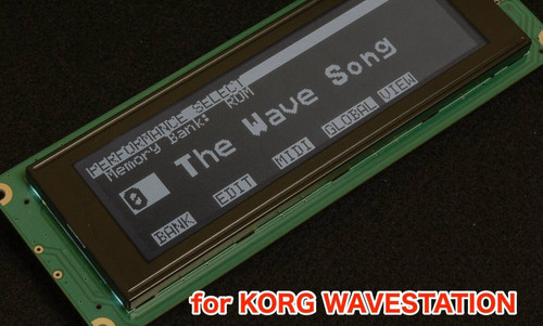 Korg wavestation black - korg, led
