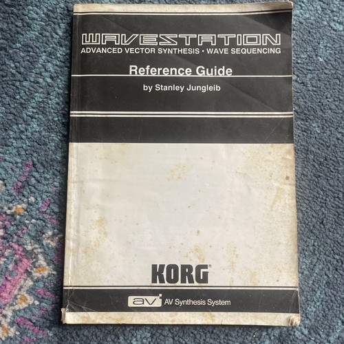 Korg wavestation reference - wavestation,