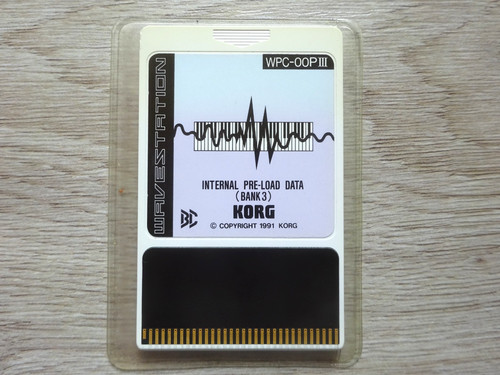 Korg wavestation wpc 00p - korg, wpc-00pⅢ