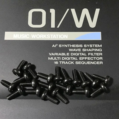 Korg synthesizer back cover