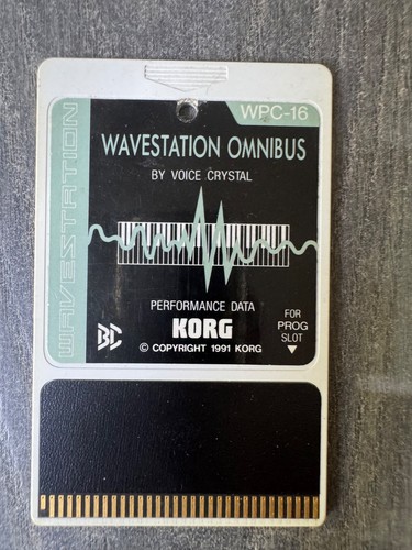 Korg 1991 wpc - korg, wpc-16