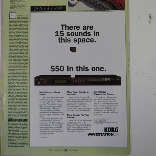 21x30cm magazine cutting - , 1992