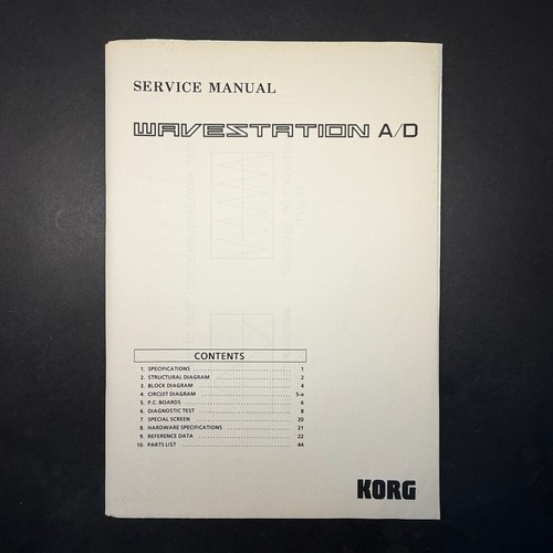Vintage korg wavestation d - vintage,