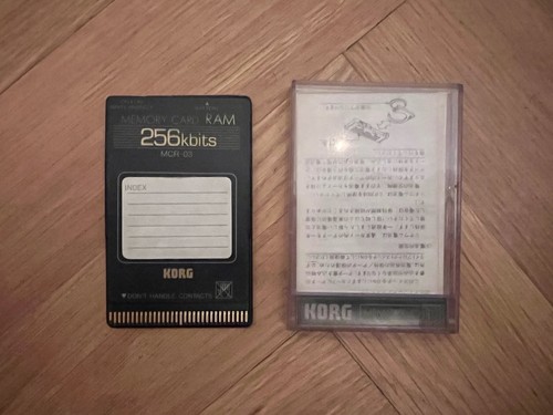 Korg mcr 256kbit ram - mcr-03,